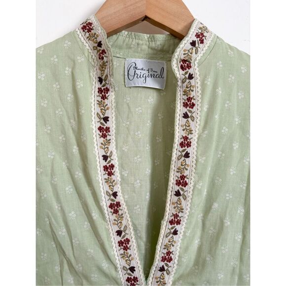Martha of Taos Original 1960s/ 1970s blouse size Medium - Picture 4 of 11